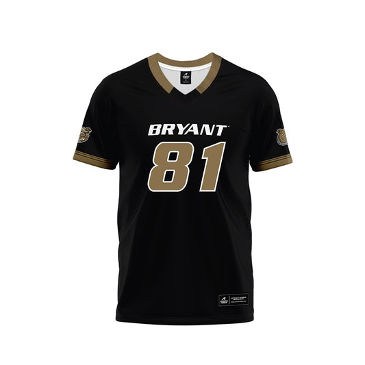 Bryant - NCAA Football : Connor Lennon - Black Football Jersey-0