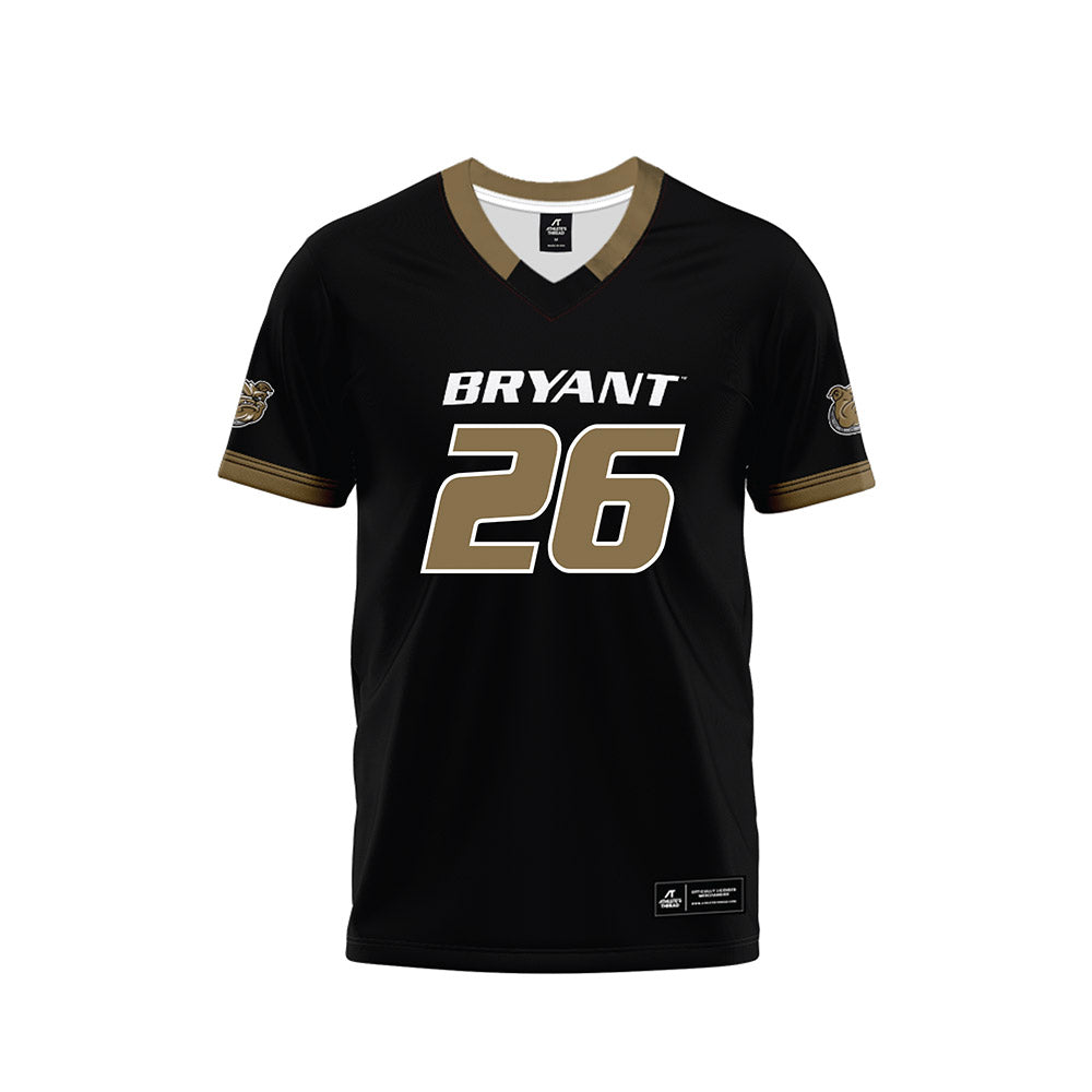 Bryant - NCAA Football : Michael Nwaogwugwu - Black Football Jersey-0