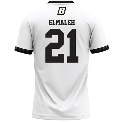 Bryant - NCAA Men's Lacrosse : Luca Elmaleh - White Lacrosse Jersey -1