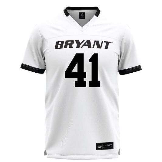 Bryant - NCAA Men's Lacrosse : Kijana Lloyd - White Lacrosse Jersey -0