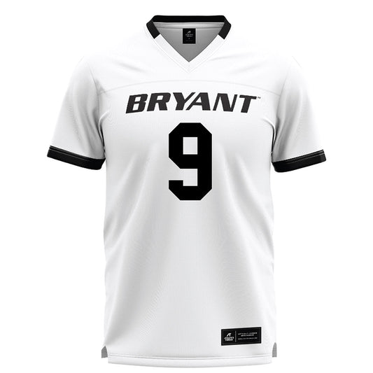 Bryant - NCAA Men's Lacrosse : Erik Heimlich - White Lacrosse Jersey -0