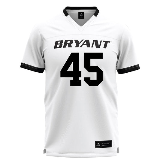 Bryant - NCAA Men's Lacrosse : Justin Haverly - White Lacrosse Jersey -0