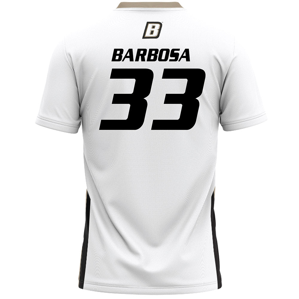 Bryant - NCAA Women's Lacrosse : Sierra Barbosa - White Lacrosse Jersey -1