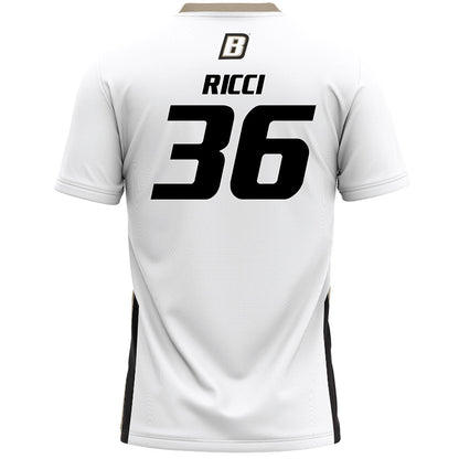 Bryant - NCAA Women's Lacrosse : Hope Ricci - White Lacrosse Jersey -1