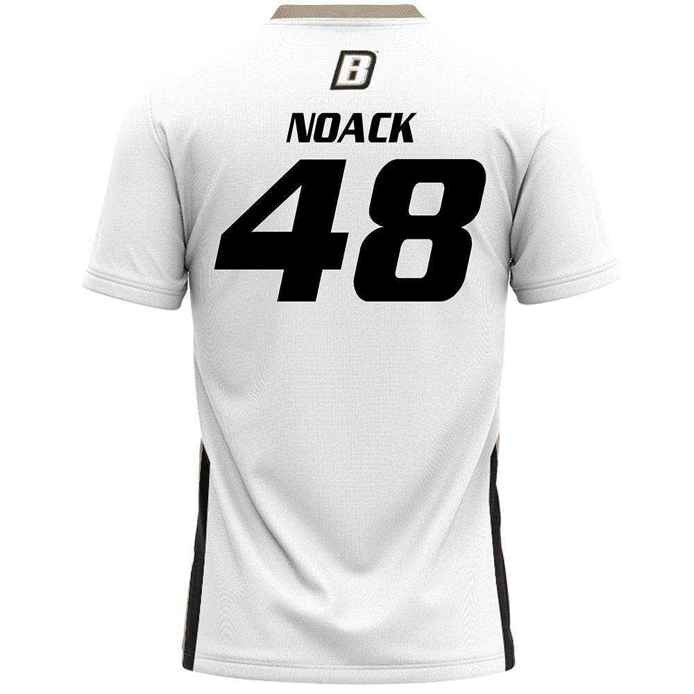 Bryant - NCAA Women's Lacrosse : Payton Noack - White Lacrosse Jersey -1