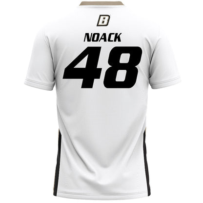 Bryant - NCAA Women's Lacrosse : Payton Noack - White Lacrosse Jersey -1