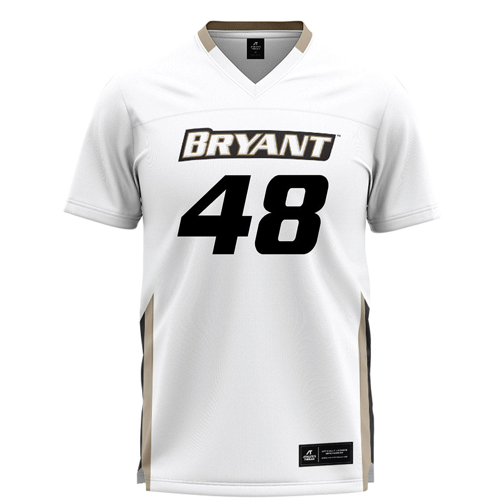 Bryant - NCAA Women's Lacrosse : Payton Noack - White Lacrosse Jersey -0