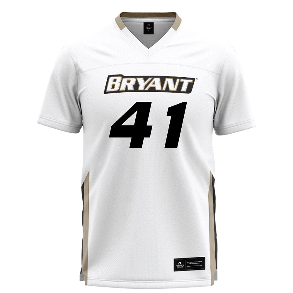 Bryant - NCAA Women's Lacrosse : Kalynn Hillian - White Lacrosse Jersey -0