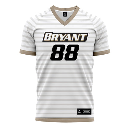 Bryant - NCAA Men's Soccer : Antreas Hadjigavriel - White Soccer Jersey