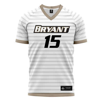 Bryant - NCAA Men's Soccer : Ilay Krespi - White Soccer Jersey-0