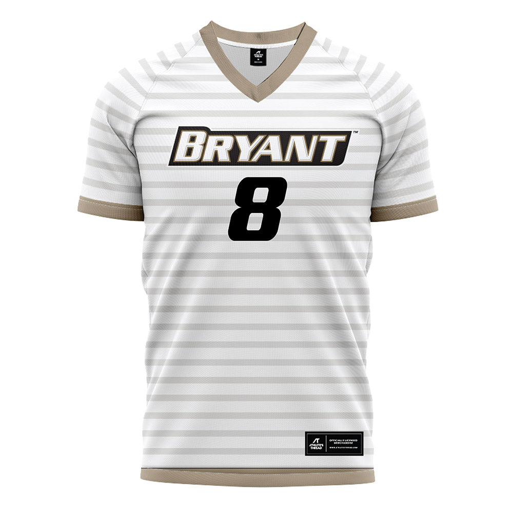 Bryant - NCAA Men's Soccer : Diego Rodriguez - White Soccer Jersey