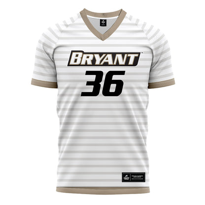  - NCAA Men's Soccer : Jose Faria - White Soccer Jersey-0