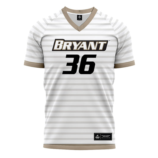  - NCAA Men's Soccer : Jose Faria - White Soccer Jersey-0