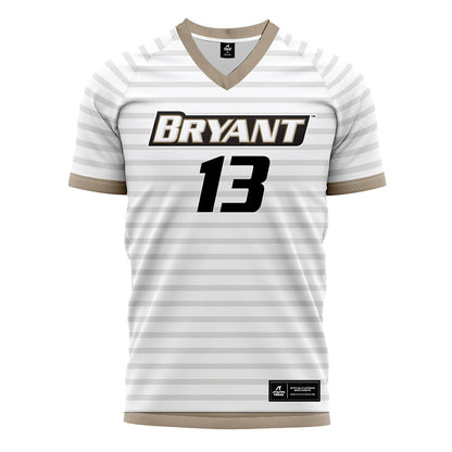 Bryant - NCAA Men's Soccer : Tibo Jacobs - White Soccer Jersey