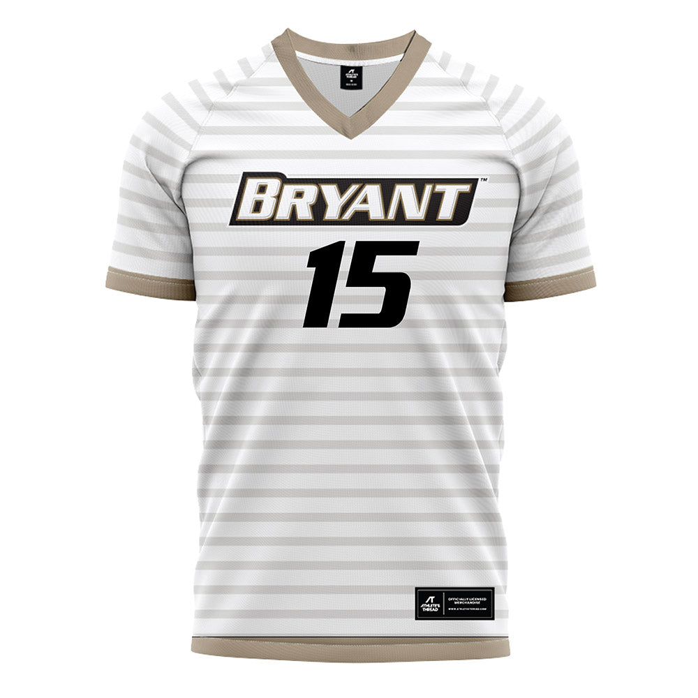 Bryant - NCAA Men's Soccer : Daniel Pereira - White Soccer Jersey