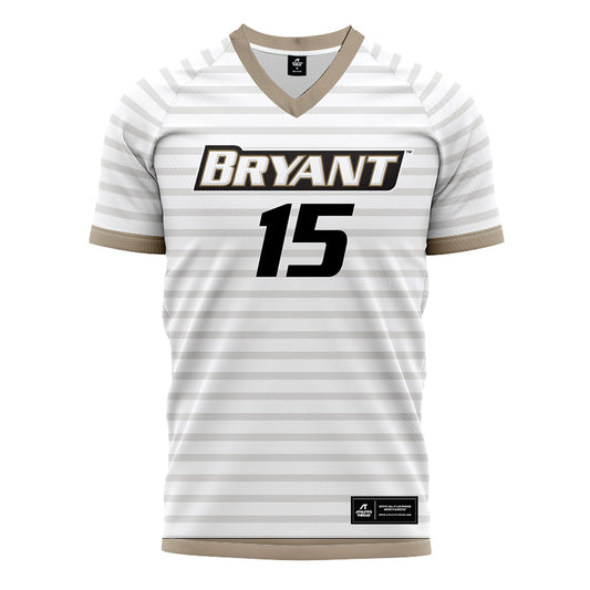 Bryant - NCAA Men's Soccer : Daniel Pereira - White Soccer Jersey