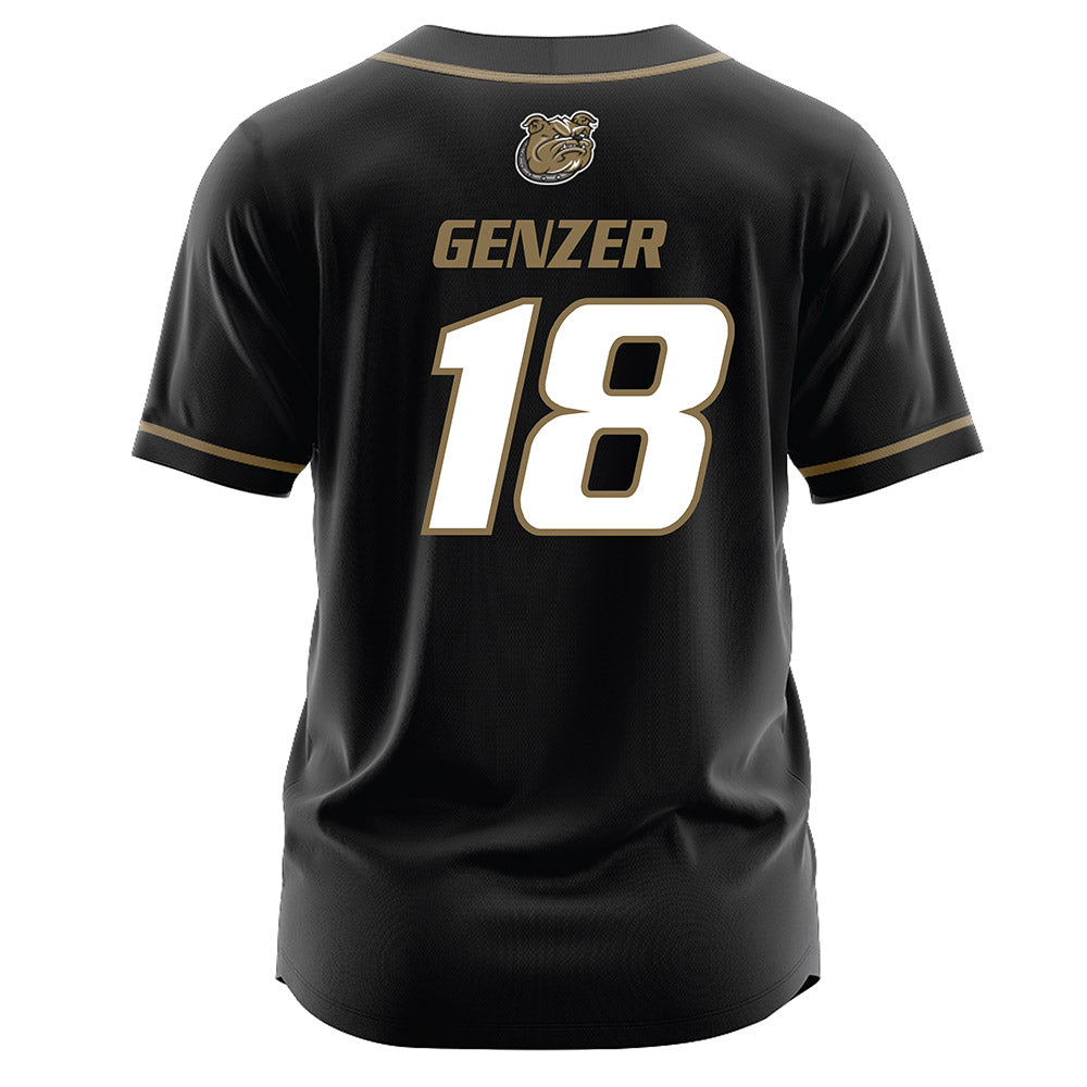 Bryant - NCAA Softball : Carley Genzer - Black Jersey-1