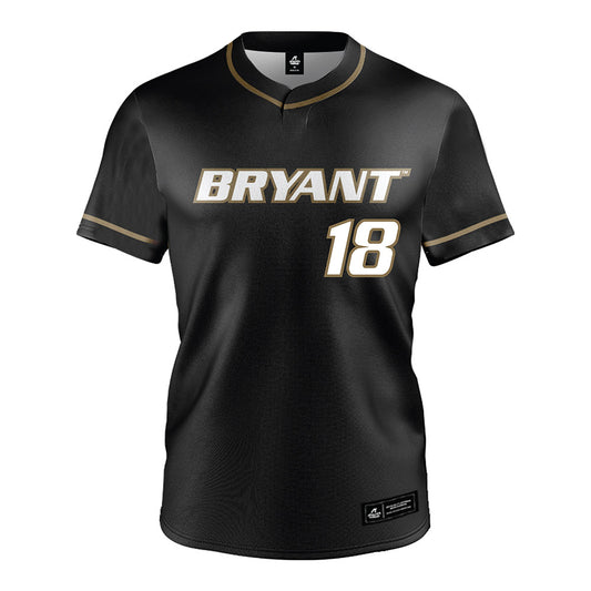 Bryant - NCAA Softball : Carley Genzer - Black Jersey-0