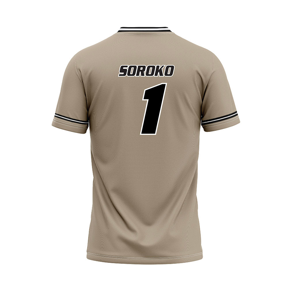 Bryant - NCAA Baseball : Cameron Soroko - Baseball Jersey-1