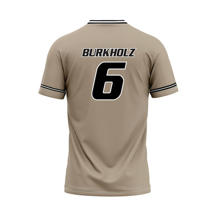 Bryant - NCAA Baseball : Max Burkholz - Baseball Jersey-1