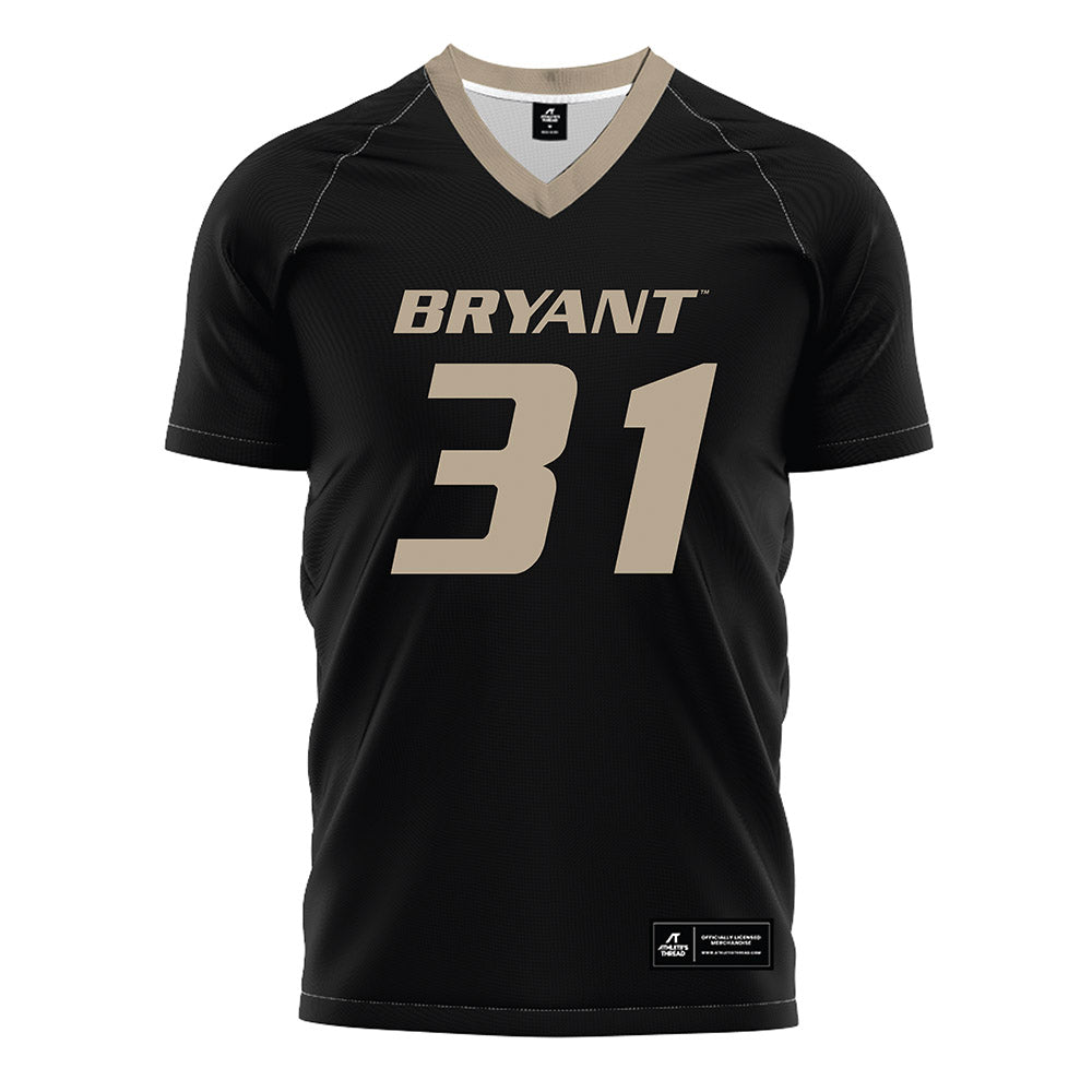 Bryant - NCAA Women's Soccer : Emily Canseven - Black Soccer Jersey-0