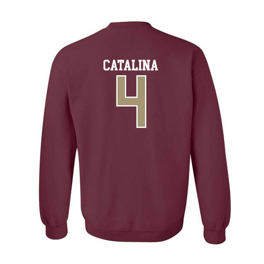 Lafayette College - NCAA Softball : Olivia Catalina - Classic Shersey Crewneck Sweatshirt-1