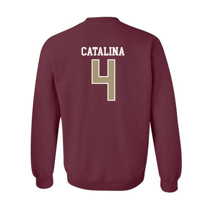 Lafayette College - NCAA Softball : Olivia Catalina - Classic Shersey Crewneck Sweatshirt-1