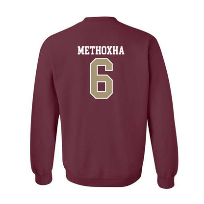 Lafayette College - NCAA Women's Soccer : Era Methoxha - Classic Shersey Crewneck Sweatshirt-1