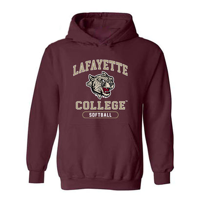 Lafayette College - NCAA Softball : Olivia Catalina - Classic Shersey Hooded Sweatshirt-0