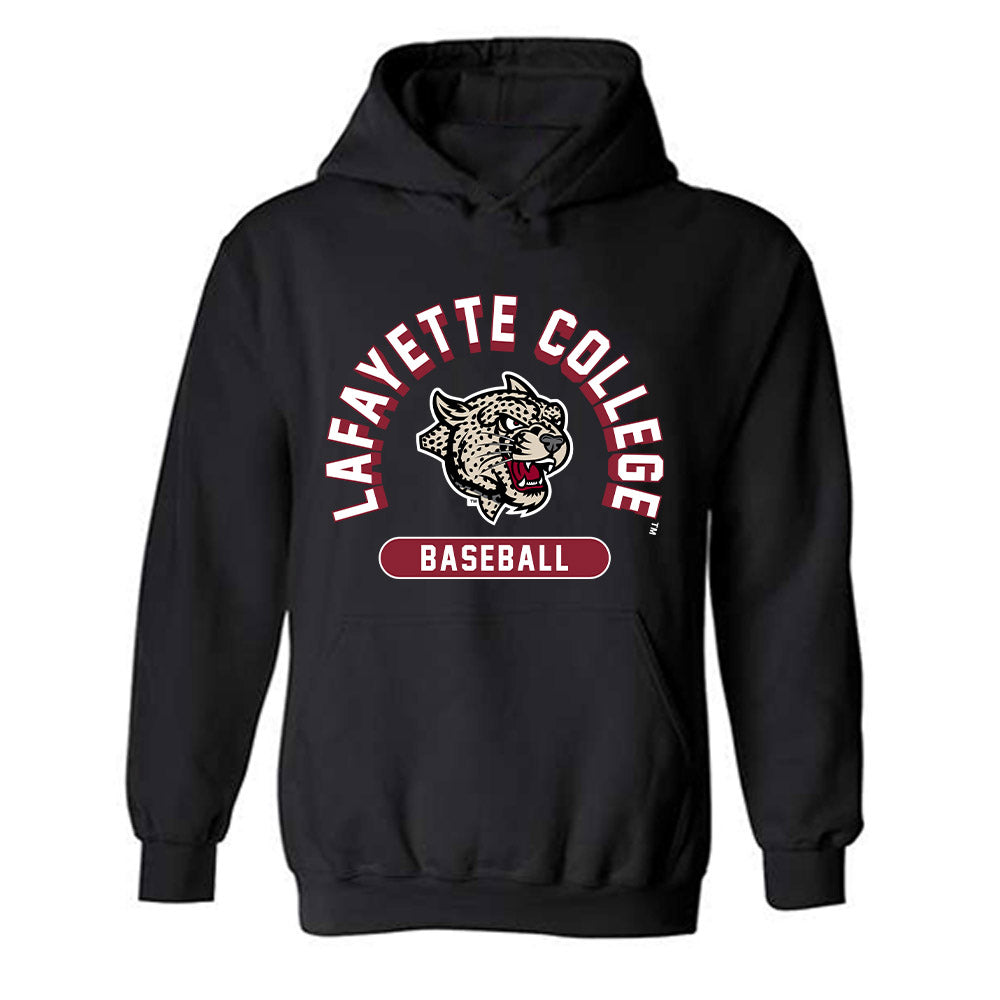 Lafayette College - NCAA Baseball : Jack Mislan - Classic Shersey Hooded Sweatshirt-0