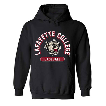 Lafayette College - NCAA Baseball : Jack Mislan - Classic Shersey Hooded Sweatshirt-0