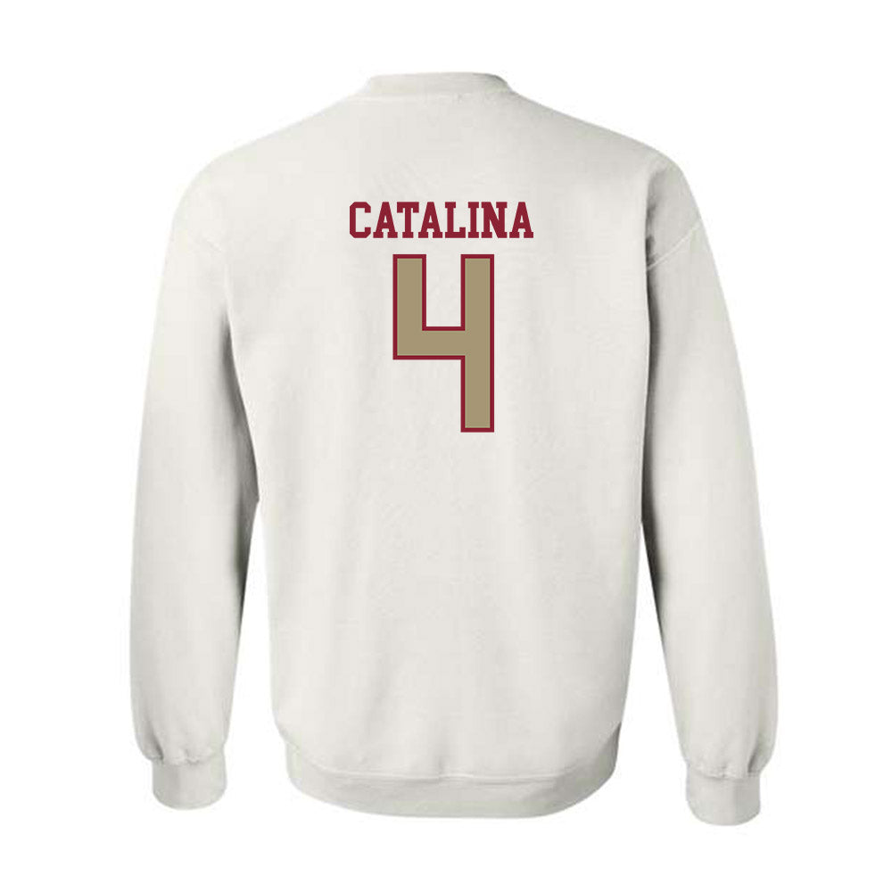 Lafayette College - NCAA Softball : Olivia Catalina - Classic Shersey Crewneck Sweatshirt-1