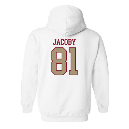 Lafayette College - NCAA Football : Carson Jacoby - Classic Shersey Hooded Sweatshirt-1