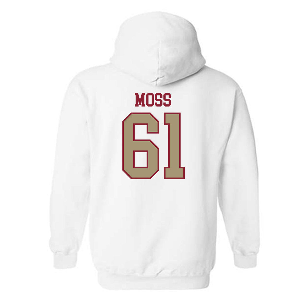 Lafayette College - NCAA Football : Parker Moss - Classic Shersey Hooded Sweatshirt-1