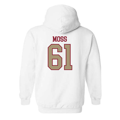 Lafayette College - NCAA Football : Parker Moss - Classic Shersey Hooded Sweatshirt-1
