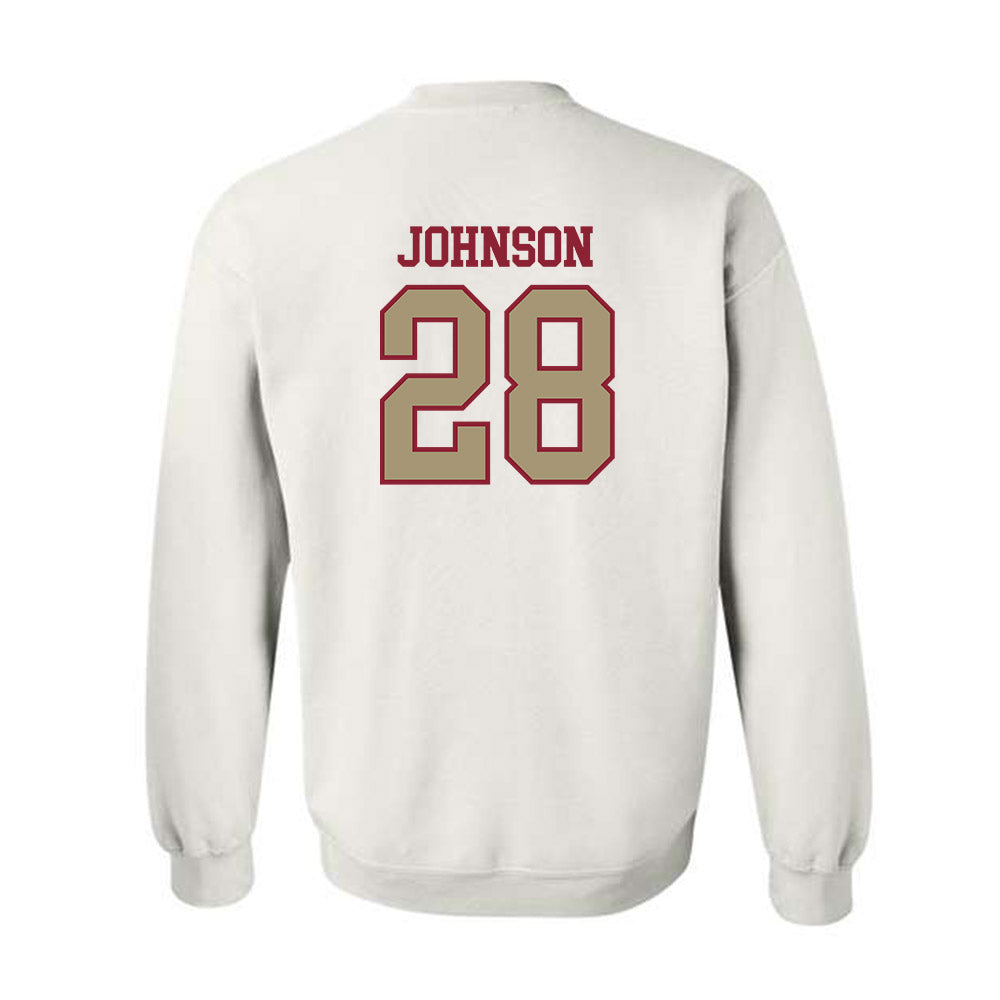 Lafayette College - NCAA Football : Xavier Johnson - Classic Shersey Crewneck Sweatshirt