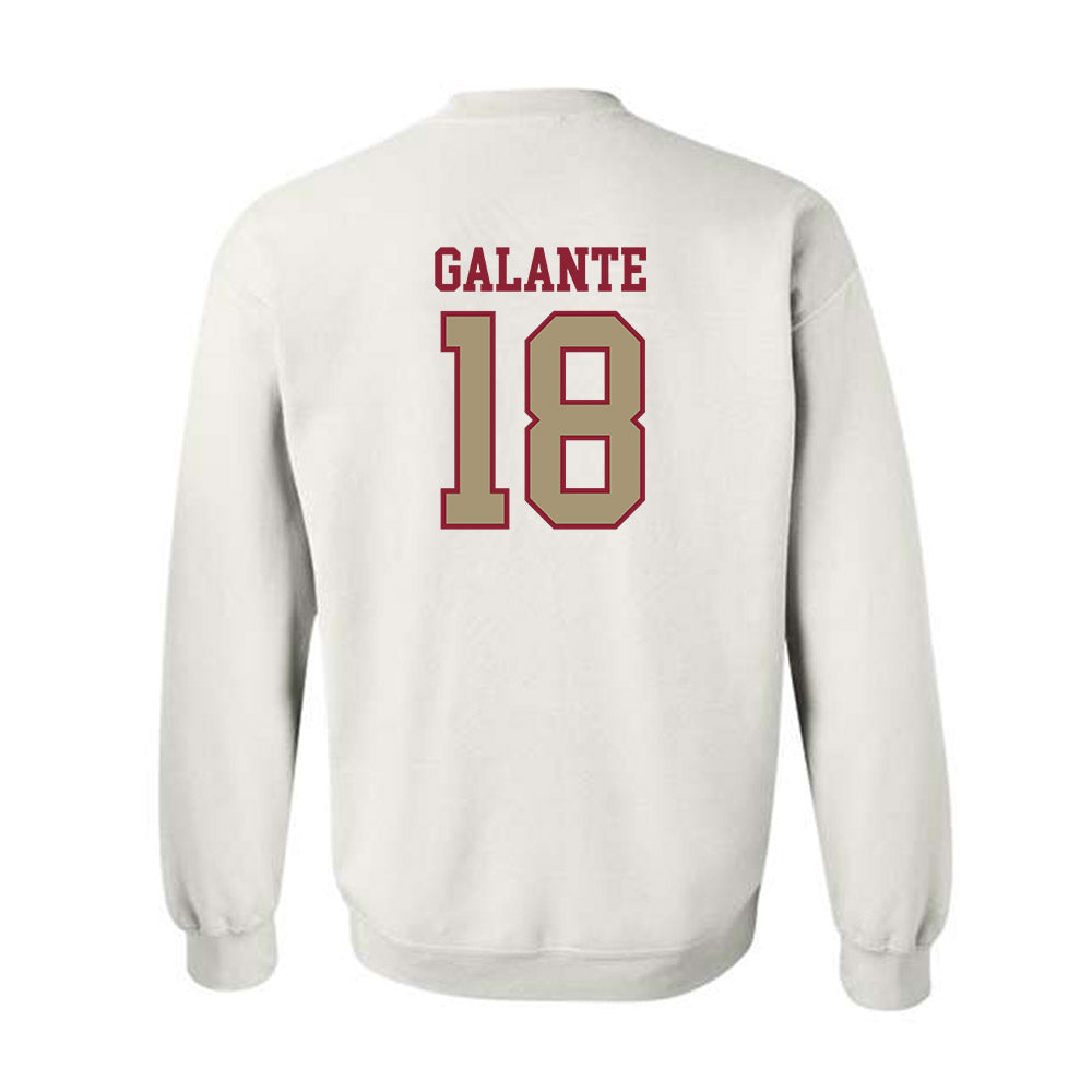 Lafayette College - NCAA Women's Soccer : Mary Claire Galante - Classic Shersey Crewneck Sweatshirt-1