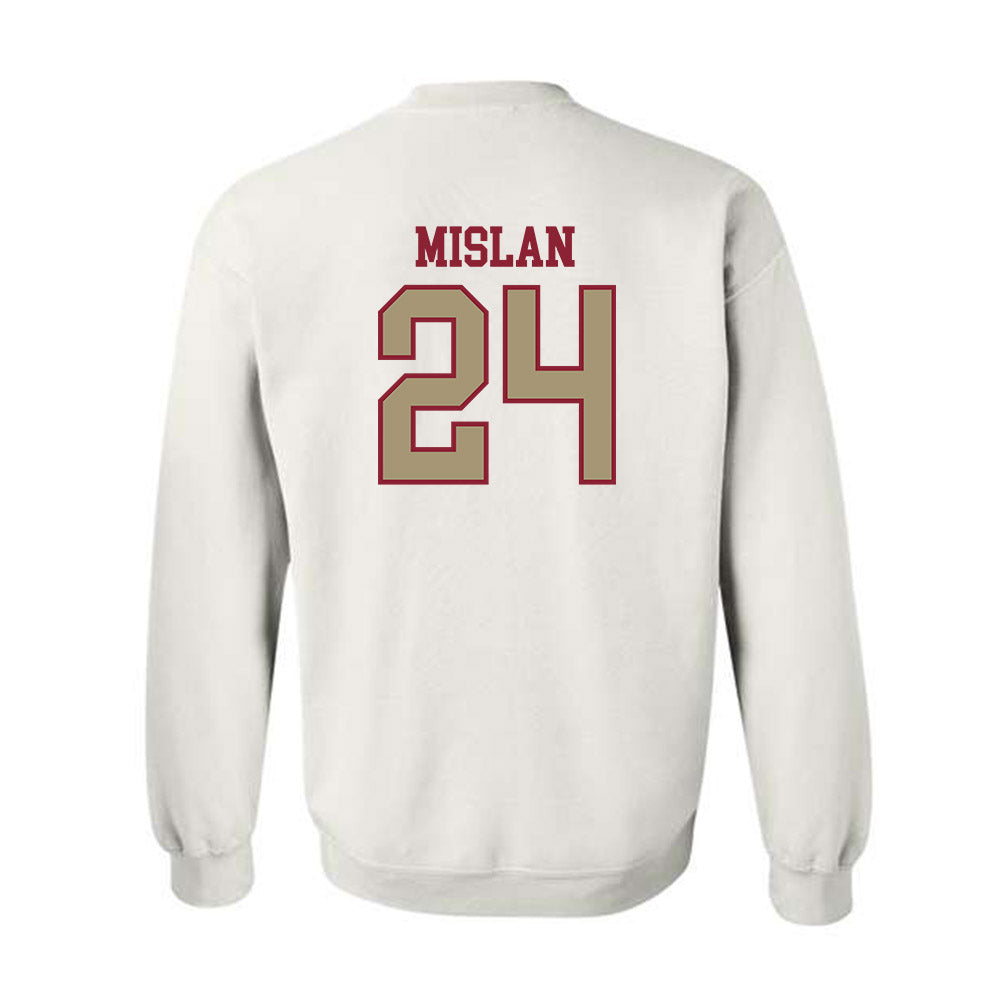 Lafayette College - NCAA Baseball : Jack Mislan - Classic Shersey Crewneck Sweatshirt-1
