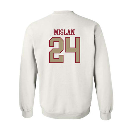 Lafayette College - NCAA Baseball : Jack Mislan - Classic Shersey Crewneck Sweatshirt-1
