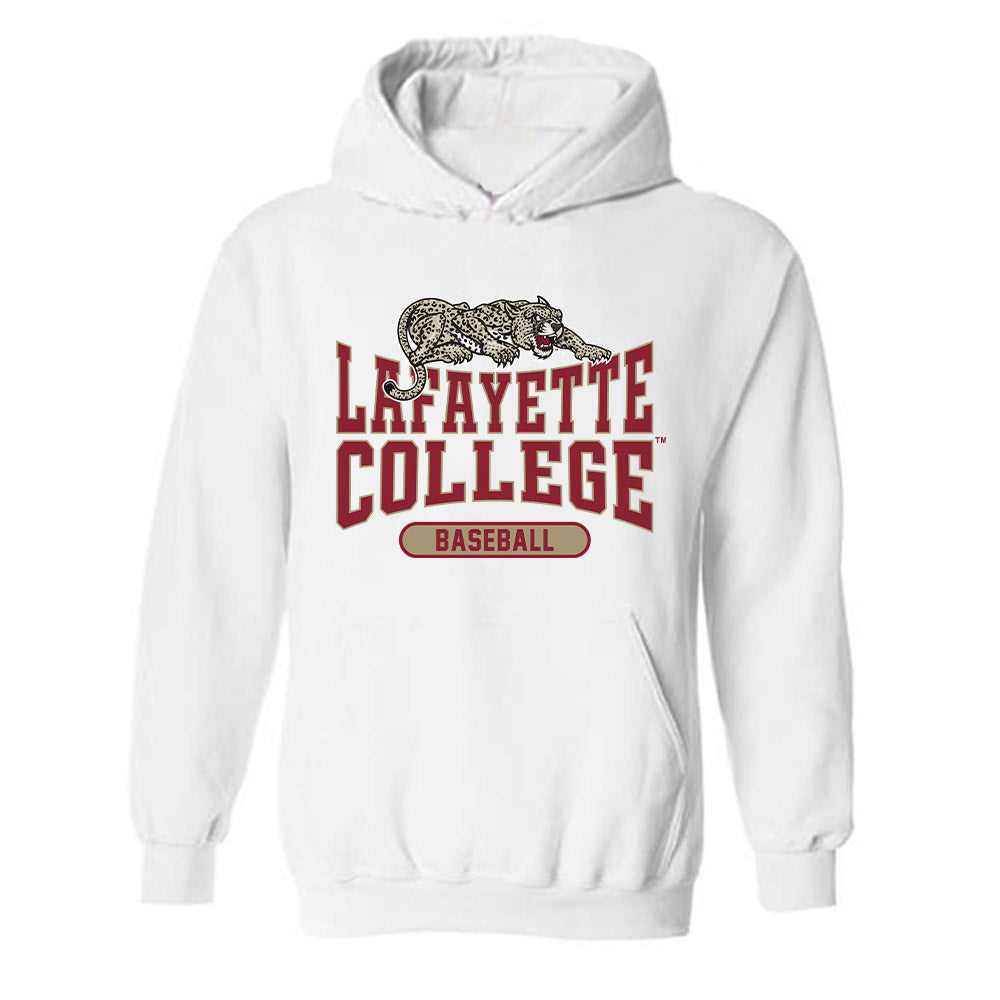 Lafayette College - NCAA Baseball : Jack Mislan - Classic Shersey Hooded Sweatshirt-0