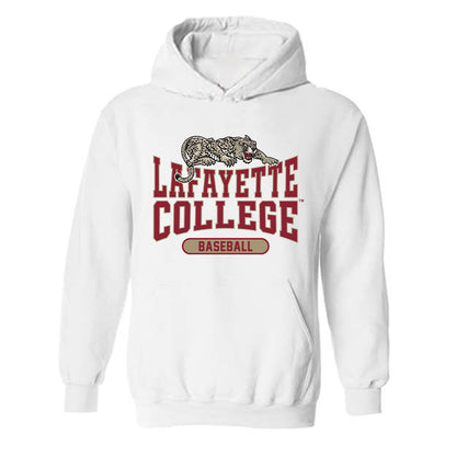 Lafayette College - NCAA Baseball : Jack Mislan - Classic Shersey Hooded Sweatshirt-0