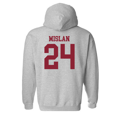 Lafayette College - NCAA Baseball : Jack Mislan - Classic Shersey Hooded Sweatshirt-1