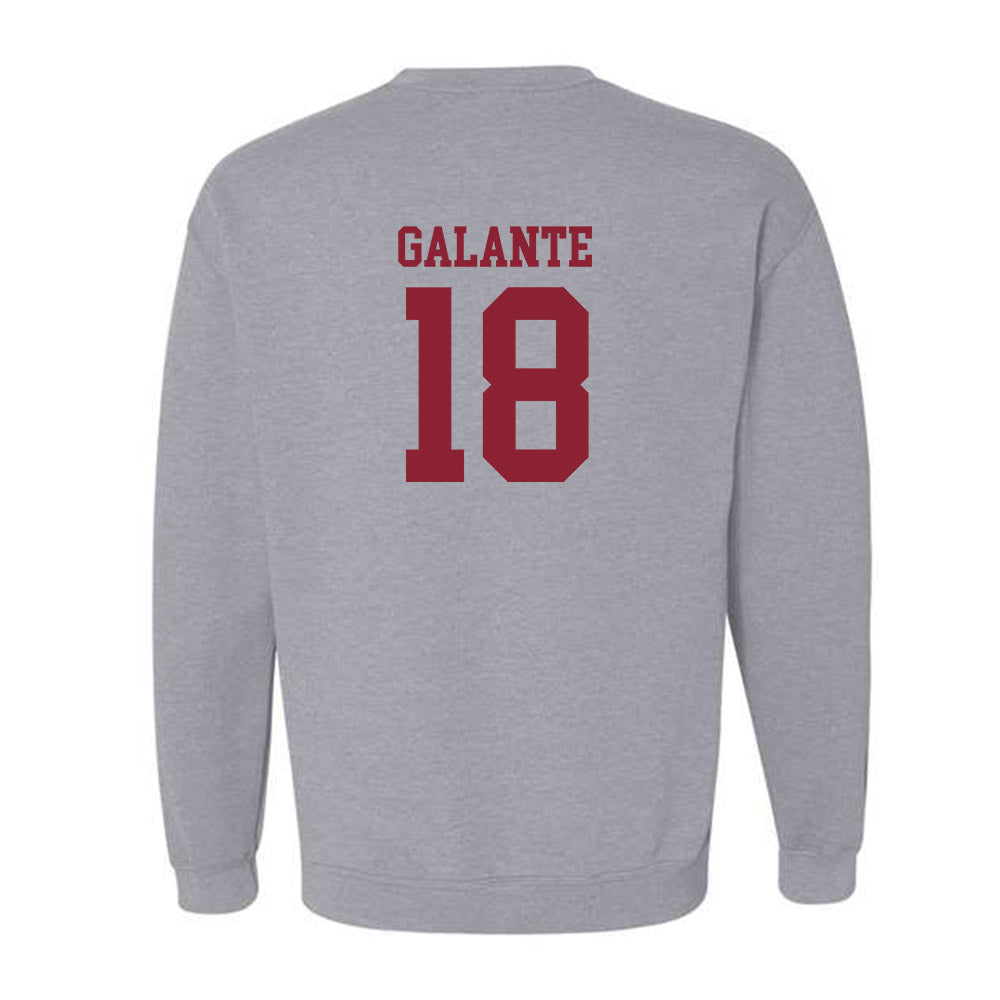 Lafayette College - NCAA Women's Soccer : Mary Claire Galante - Classic Shersey Crewneck Sweatshirt-1