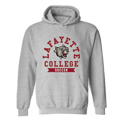 Lafayette College - NCAA Women's Soccer : Alle Hughes - Classic Shersey Hooded Sweatshirt-0