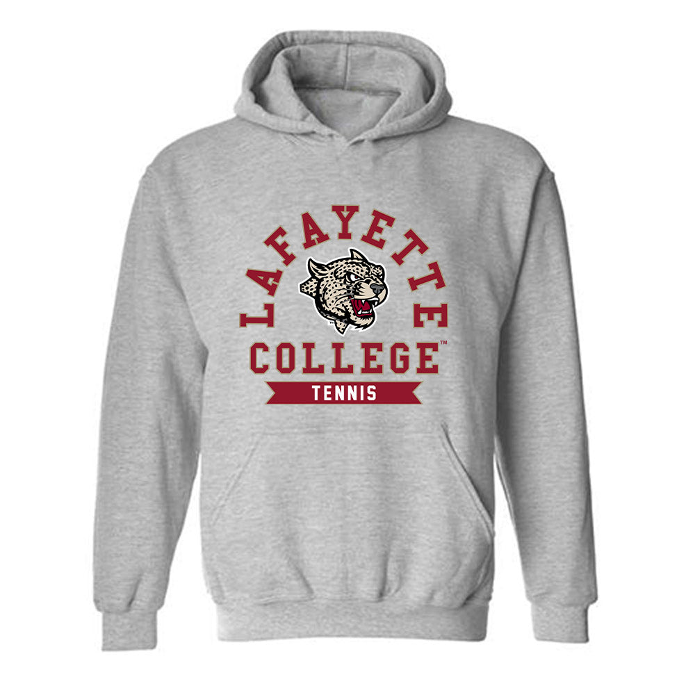 Lafayette College - NCAA Men's Tennis : Jake Magnusson - Classic Shersey Hooded Sweatshirt-0