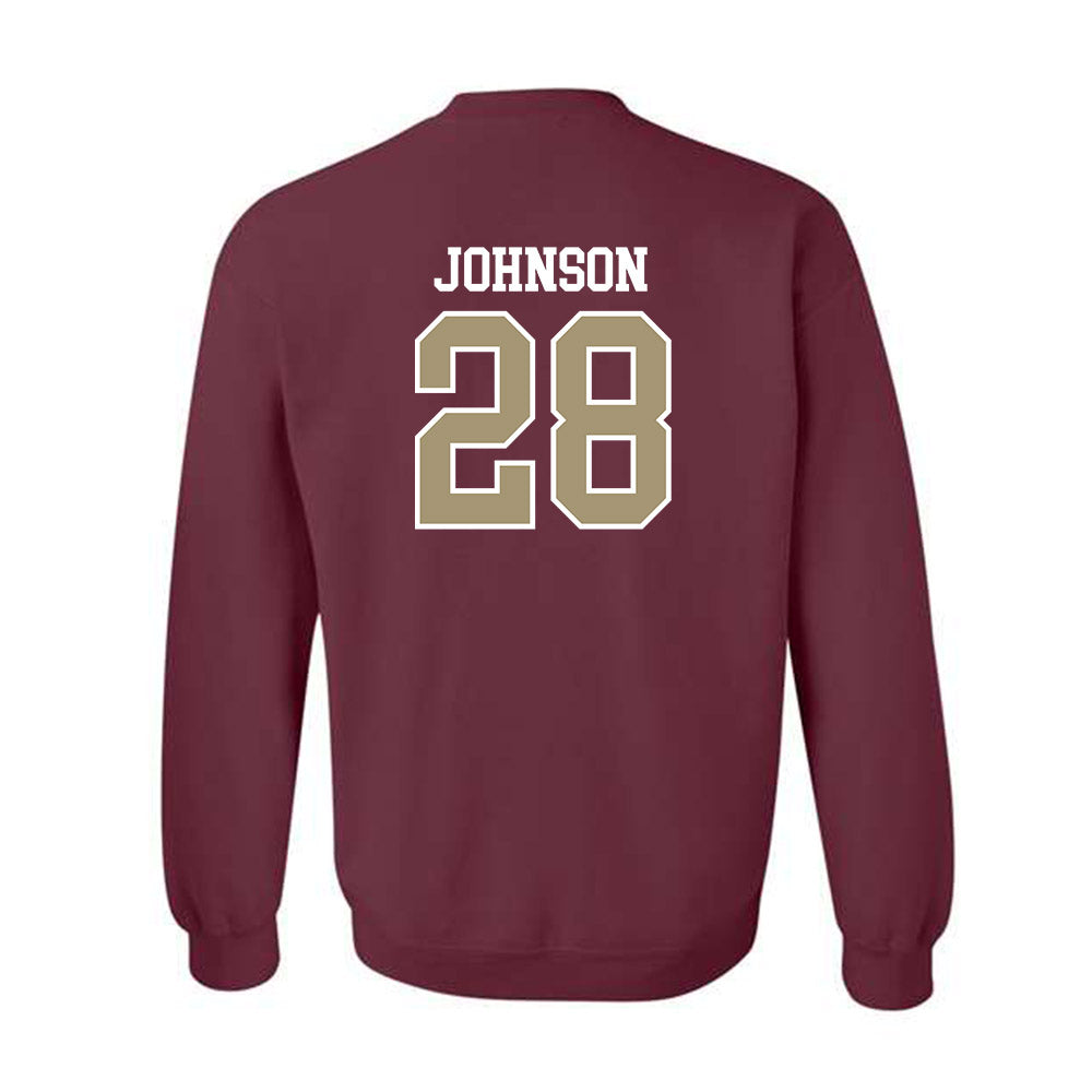 Lafayette College - NCAA Football : Xavier Johnson - Classic Shersey Crewneck Sweatshirt