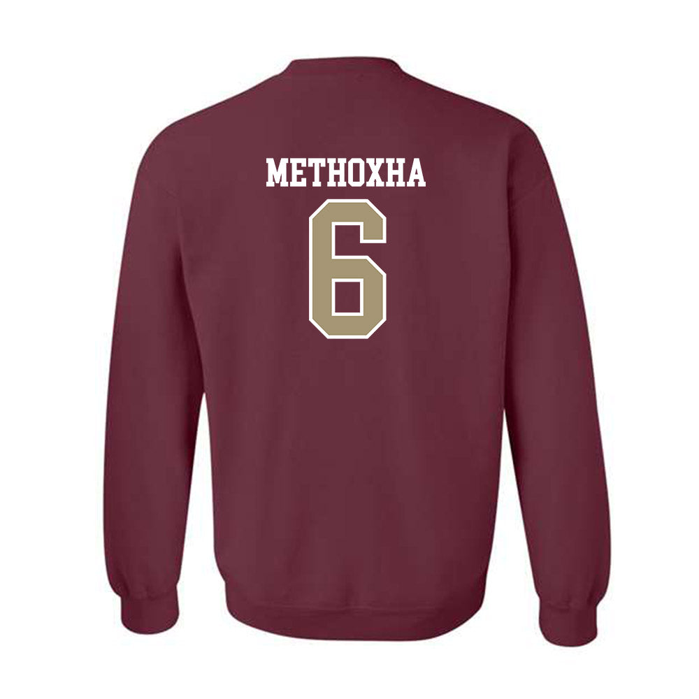 Lafayette College - NCAA Women's Soccer : Era Methoxha - Classic Shersey Crewneck Sweatshirt-1