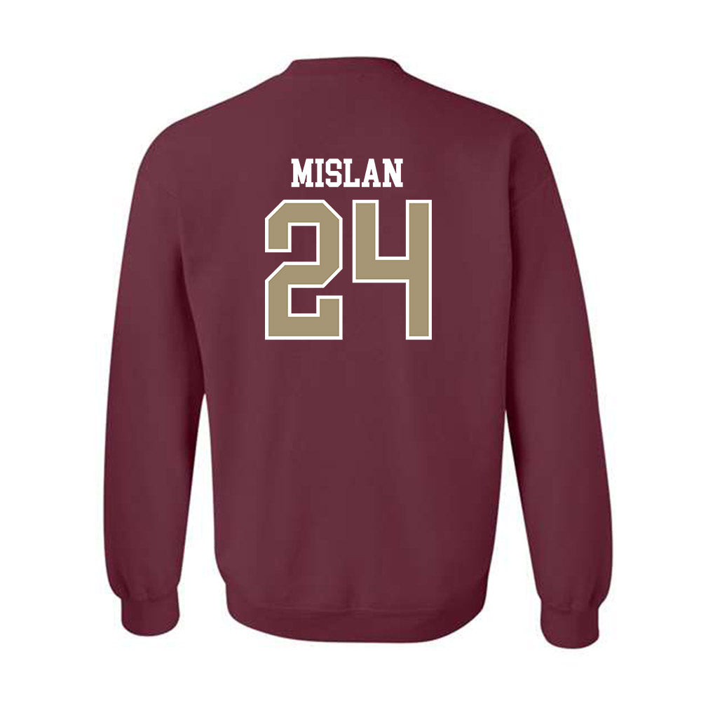 Lafayette College - NCAA Baseball : Jack Mislan - Classic Shersey Crewneck Sweatshirt-1
