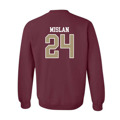 Lafayette College - NCAA Baseball : Jack Mislan - Classic Shersey Crewneck Sweatshirt-1