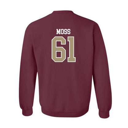 Lafayette College - NCAA Football : Parker Moss - Classic Shersey Crewneck Sweatshirt-1